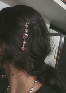Cute Beaded Hair Pin
