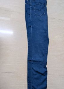Dark Blue Denim Jeans
