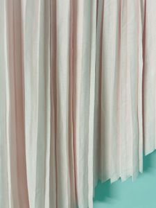 Vero Moda Peach Pleated High-low Mini Skirt