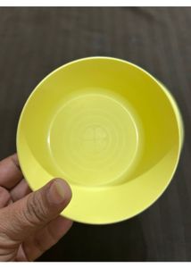 Ikea Yellow Set Of Plate, Bowl And Glass