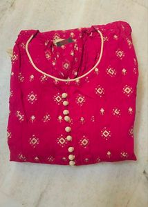 🏵️Burgundy Kurta