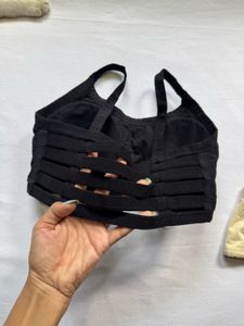 2 Pack Comfort Bras - Black &amp; Beige