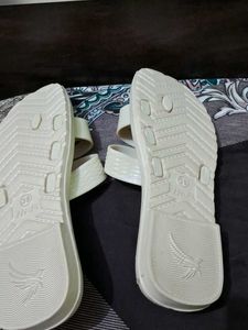 Hi-Fi Cream Flip Flops