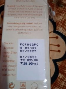 SKINN Celeste Perfume