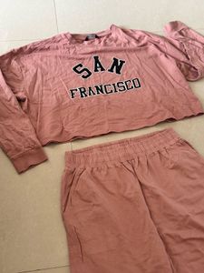 ZUDIO - Pink San Francisco Co-ord Set-  XL