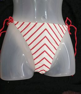 Red Line Print Panty 28 Size