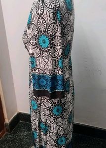 Patterned Casual Dress