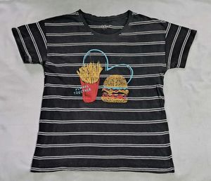 Striped T-Shirt🤍