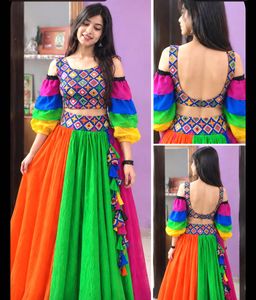 Navratri special Rainbow Lehenga Choli