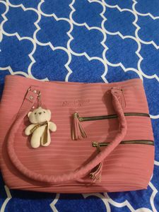 Sweet Heart Pink Tote Bag