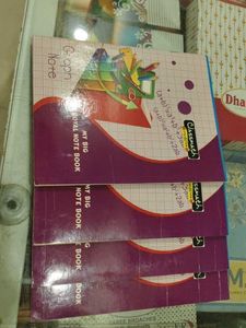 4 Classmate Graph Notebooks Set