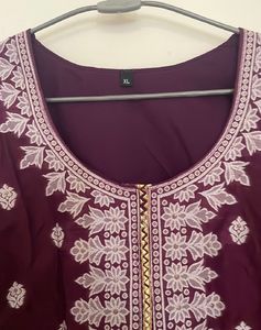 Elegant Maroon Kurta