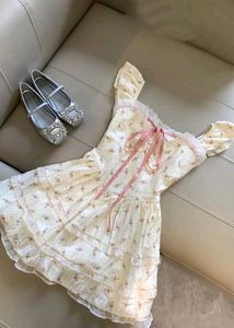 y2k floral conquete dress