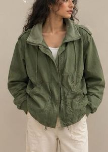 Women's Warm Removable Hood Jacket