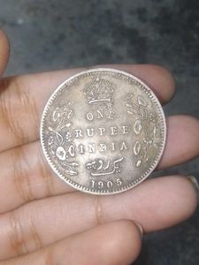 1905 British India coin Rare Edward VII Coi