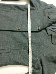 Classic Korean Blue Tweed Blazer Mint Condition M