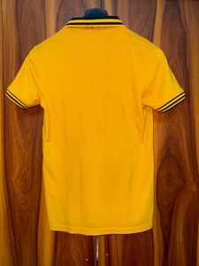 Fort Collins Men's Yellow Polo T-Shirt | Size Medi