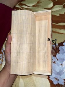 Floral Bamboo Clutch