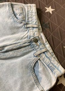 Light Wash Wide Leg Jeans