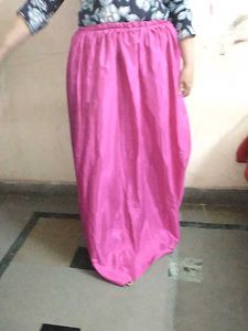 Vibrant Pink Maxi Skirt of 1