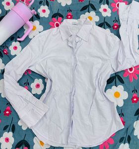 y2k lavender shirt
