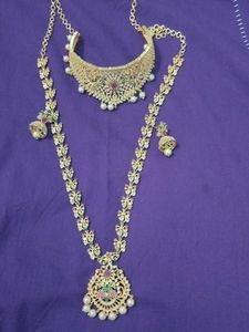 Stunning Indian cz Jewellery Set 🤩