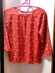 Red Flamingo top