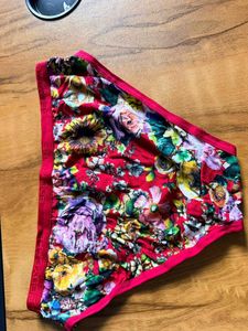 Vibrant Floral Print Briefs
