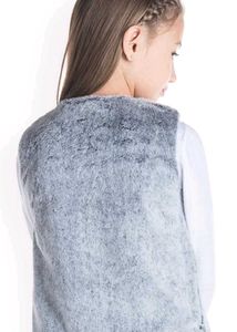 Cherry Crumble Girls Grey Insulator Tailored Jacke