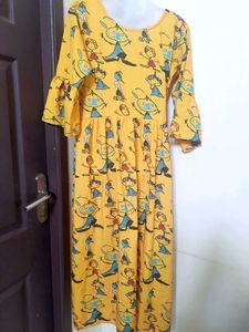 Discount Applicable - Fusion Mustard Dress
