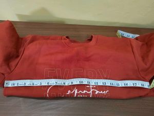 Brownish Maroon Graphic Sweatshirt