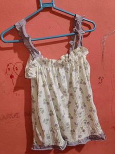 Cute Floral Print Cami Top