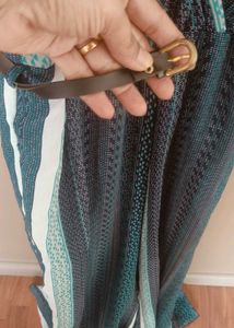 Sleeveless Jumpsuit With Belt
