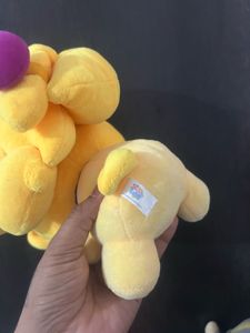 yellow plush toy of Gongjuping (also known as Lad