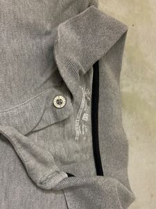 Grey Polo Shirt - Casual Style