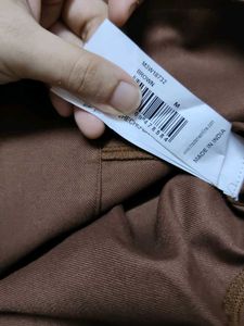 MADAMME - Stylish Brown Cropped Jacket