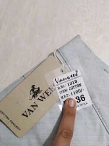 Grey Casual Pant for Man