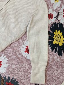 Cozy Zip-Up Knit Sweater