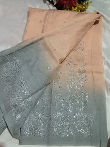Elegant Ombre Saree with blouse