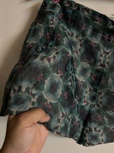 Floral Mini Skirt