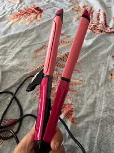 2 In 1 Straightener &amp; Curler