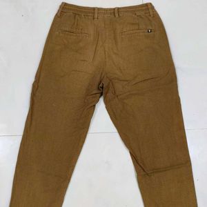 John Players Men's Brown Corduroy Pants