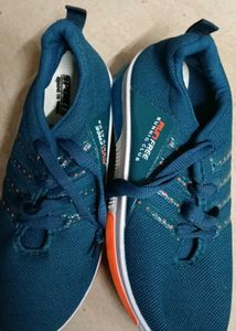 Teal Blue Casual Sneakers