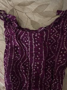 Bandhani Short Kurti
