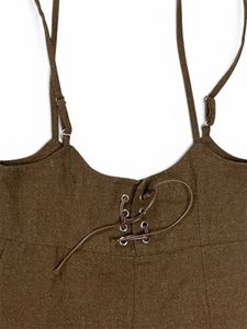 Cute Brown Dungarees✨🤎