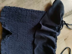 Smocked Cami Crop Top