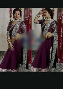classy  look heavy work  blouse designer sarees