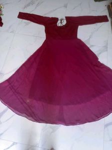 Beautiful Anarkali Kurta with Dupatta