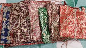 Vibrant Brocade  banarsi Quran cover✨Collection