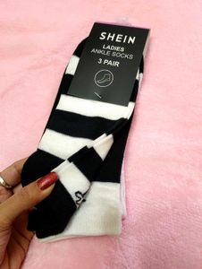 SHEIN Ladies Ankle Socks (3 Pair)